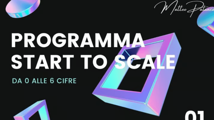Start to scale STS - Matteo Palanca - immagine 1