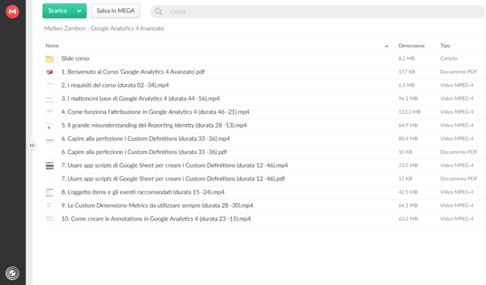 Google Analytics 4 Avanzato – Matteo Zambon - immagine 2