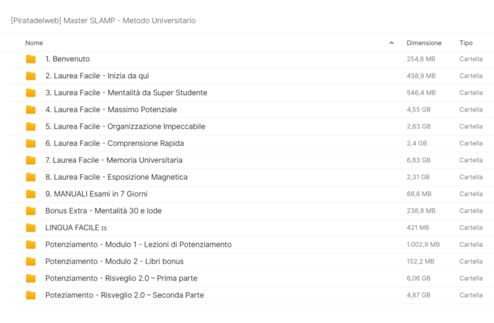 Master SLAMP – Metodo Universitario - immagine 2